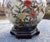 Asian floral lamp with distinctive style for a variety of interiors. Original finial included.