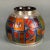 Late 20th Century Vintage Late 20th Century Miguel Pineda Champleve Enamel Colorful Geometric Vase For Sale - Image 5 of 13