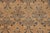 1990s Shabby Chic Nude/Dark Green Wool Rug - 9'2'' X 12'0'' For Sale - Image 5 of 10