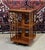 English Revolving Bookcase in Yew Wood, 1970s For Sale - Image 4 of 13