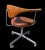 JH 502 Swivel Chair by Hans Wegner for Johannes Hansen For Sale - Image 3 of 7