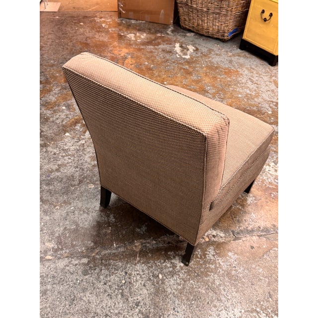 Henry Calvin Slipper Chair For Sale - Image 4 of 12