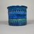 Blue Rimini Blue Flowerpot Cover or Vase by Aldo Londi for Bitossi, 1950s For Sale - Image 8 of 11