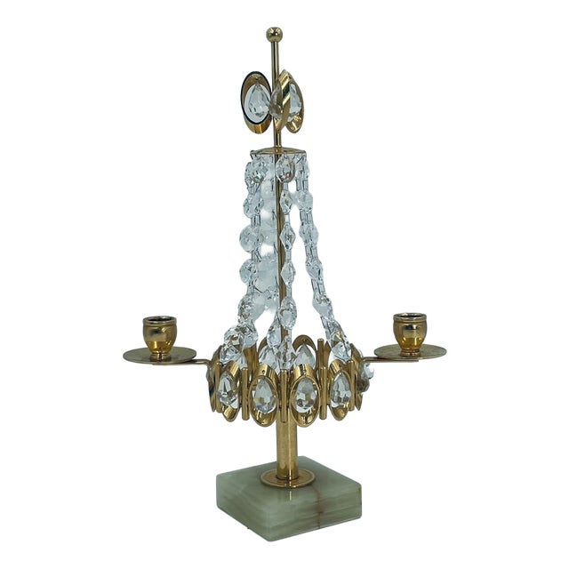 Vintage Decorative Candlestick, 1975 For Sale