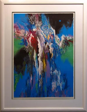 Robert Katona Merlin Signed Serigraph Artwork Ocean Art Custom Framed