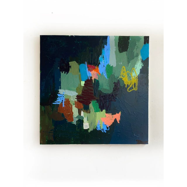 Contemporary "Into the Deep" 2024 Original Painting by Jessalin Beutler For Sale - Image 3 of 7