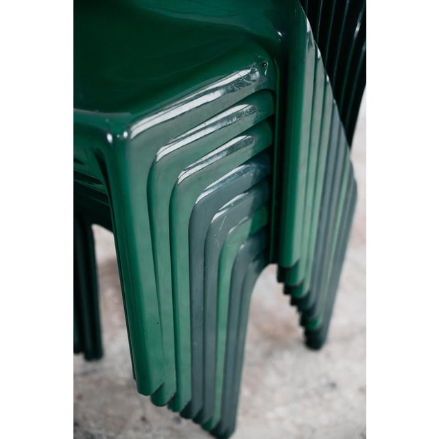 Selene Chairs by Vico Magistretti for Artemide, 1960s, Set of 8 For Sale - Image 13 of 18