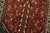 Abadeh Runner 2’2” X 5′ Red Wool Vintage Tribal Hand-Knotted Oriental Rug For Sale - Image 4 of 10