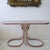 Vintage Pink, Chrome & Brass Swan Console Table from Design Institute of America, 1980s For Sale - Image 12 of 12