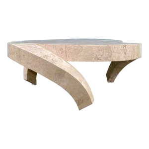 Late 20th Century Modern Tessellated Stone ‘Hurricane’ Coffee Table