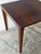 Minimalist Rosewood Square Side Table With Tapered Legs Vintage Mid-Century Modern 1960s For Sale - Image 4 of 10