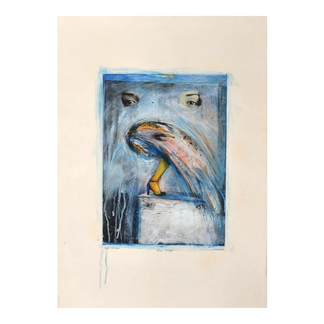 Sergio Barletta, the Sigil, Mixed Media, 1987 For Sale