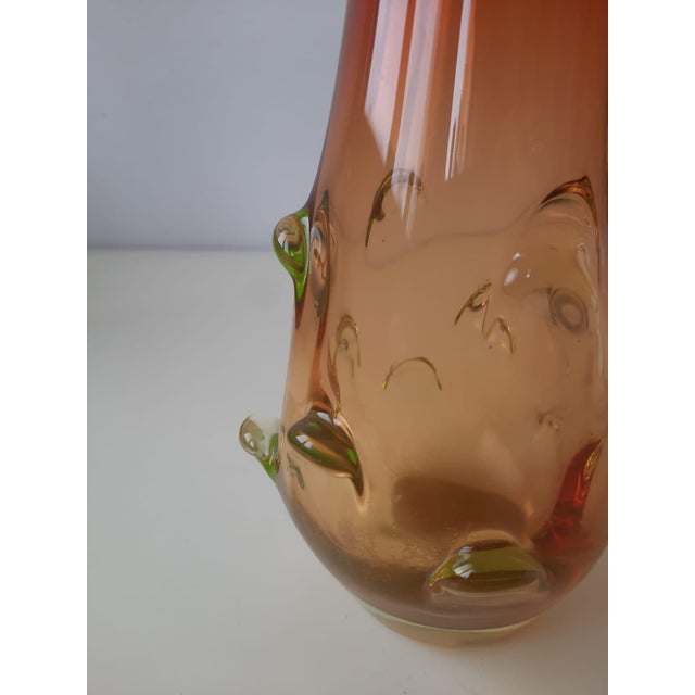 Murano Glass Vase by Flavio Poli for Seguso Vetri d'Arte, 1960s For Sale - Image 14 of 17