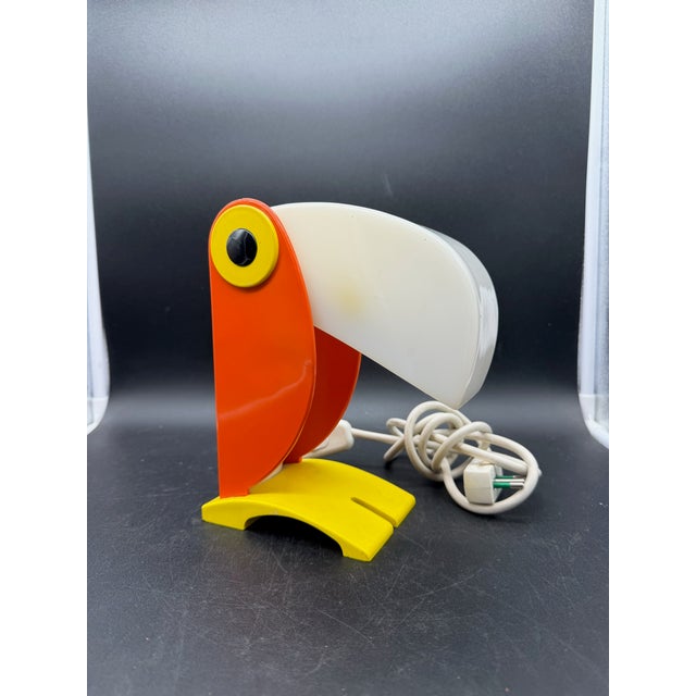 Toucan Table Light by by OTF Verona for Old Timer Ferrari, Italy, 1970s For Sale - Image 11 of 11