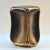 2000 - 2009 Square Ceramic Black and Gold Side Table For Sale - Image 5 of 10
