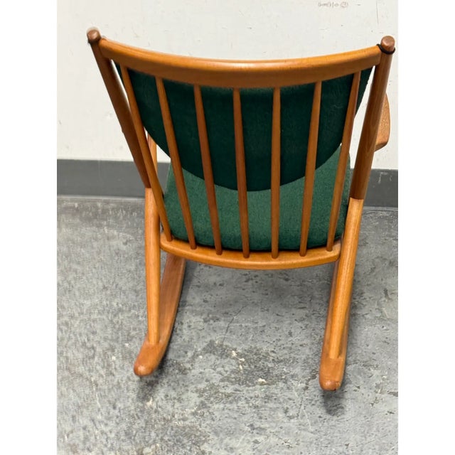 Bramin Møbler Frank Reenskaug for Bramin Mobler Rocking Chair, Circa 1960s For Sale - Image 4 of 12
