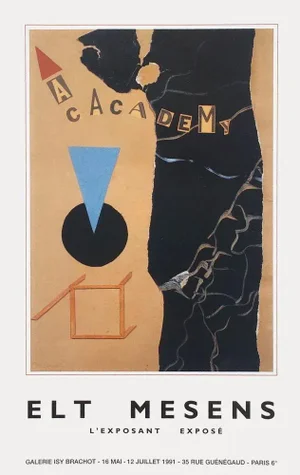 1991 Elt Mesens Isy Brachot Gallery Poster