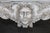 White Distressed Painted White Georgian Style Figural Masque Center Table C. 1940s Era For Sale - Image 8 of 12