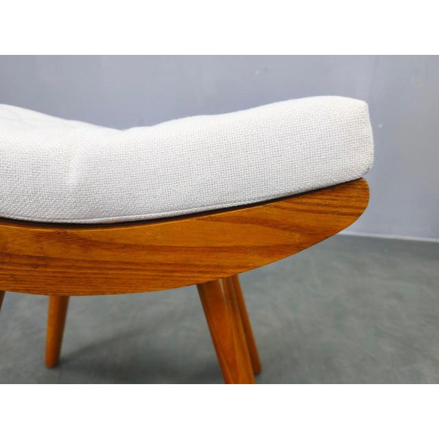 Mid-Century Maple Wood Stools, Former Czechoslovakia, 1960s, Set of 2 For Sale - Image 11 of 16