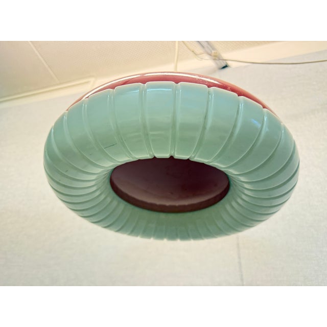 Red Siform UFO Pendant from Siemens, 1960s For Sale - Image 6 of 18