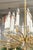1950s 24-Light Crystal & Brushed Brass Chandelier in Manner of Sciolari For Sale - Image 12 of 14
