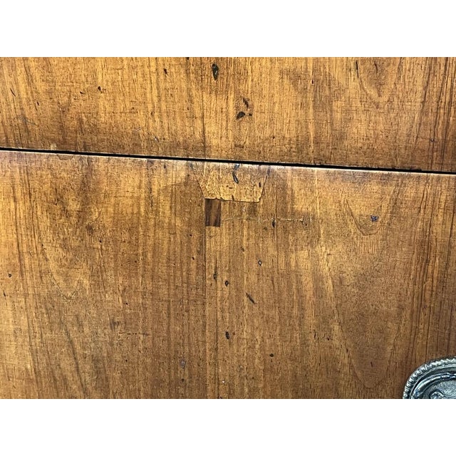 Antique Italian Neoclassical Walnut Commode with Inlay For Sale - Image 14 of 18