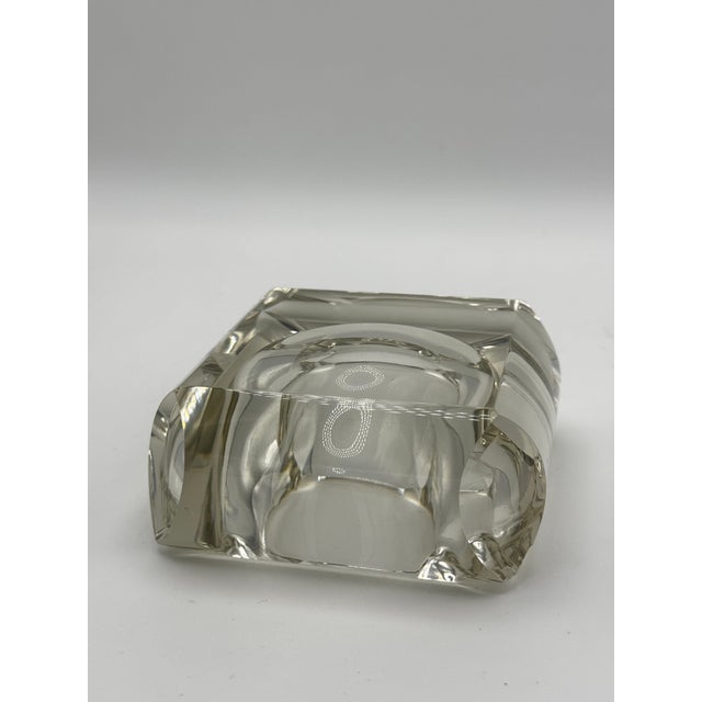 Mid 20th Century Vintage Glass Ashtray For Sale - Image 5 of 12