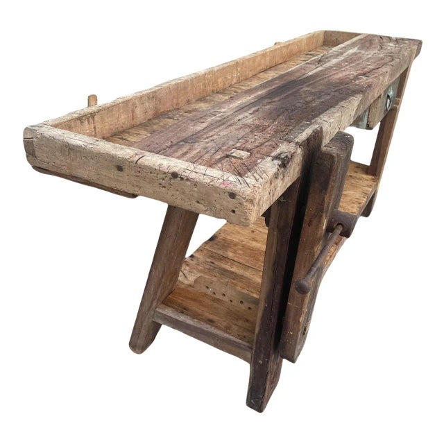 Antique Violin Maker's Workbench For Sale - Image 15 of 18