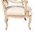 Cream Louis XV Style Creme Painted Armchairs - A Pair For Sale - Image 8 of 13
