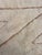 Mid-Century Modern Ivory and Terracotta Moroccan Wool Rug For Sale - Image 3 of 8