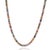 Not Yet Made - Made To Order 925 Silver 20.81 Ct Rainbow Multi Sapphire Rivière Tennis Necklace 18.5 Inch - Christmas Gift For Sale - Image 5 of 13