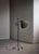 Art Deco Scandinavian Floor Lamp in Wrought Iron with Pleated Shade, 1930s For Sale - Image 3 of 17