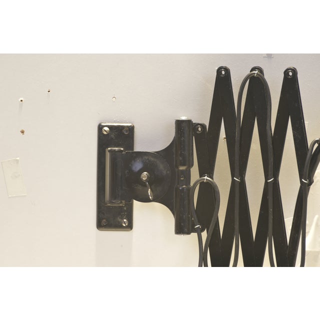 Black 6614 Wall Lamp by Christian Dell for Kaiser + Co, 1950s For Sale - Image 8 of 16