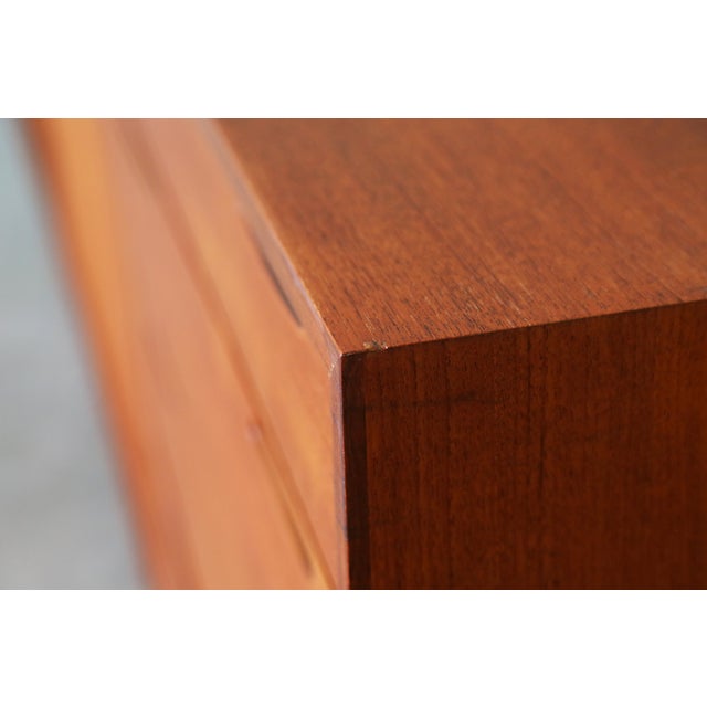 1950s Ib Kofod-Larsen for Clausen and Sons Denmark Teak Sideboard Buffet For Sale - Image 9 of 12