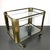 Metal Bar Wagon in Brass and Glass, 1950s For Sale - Image 7 of 18