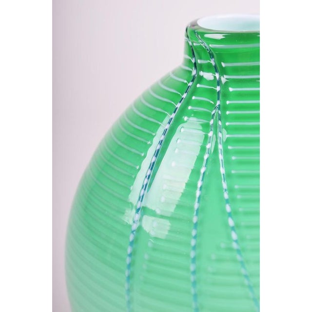 Mid-Century Vase in Glass, Czech, 1960s For Sale - Image 3 of 8