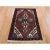 Traditional 1960 Alabama Crimson Red Vintage Bohemian Persian Hamadan Pure Wool Hand Knotted Rug For Sale - Image 3 of 9