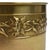 Brass Repoussé Flower Planters, France, Set of 3 For Sale - Image 9 of 18
