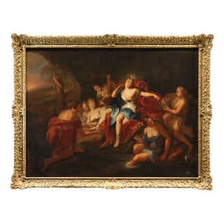 Antoine Coypel, Diana with Her Nymphs, 1720, Oil on Canvas For Sale