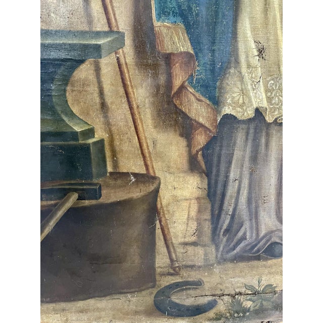 Saint Eligius, 1790, Large Oil on Canvas For Sale - Image 12 of 18