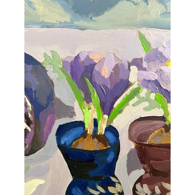 Molly Mansfield is an oil painter based in Elgin, Texas. Her paintings centered around the tabletop, floral imagery, and...