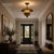Elevate your interior with this stunning Handmade Antique Brass Flush Mount Ceiling Light, thoughtfully crafted to bring...