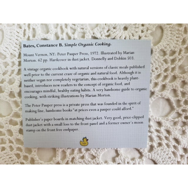 1972 Simple Organic Cooking Cookbook by Peter Pauper Press For Sale - Image 12 of 12