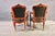 Black Linke Style Louis XV Style Arm Chairs-Pair For Sale - Image 8 of 9