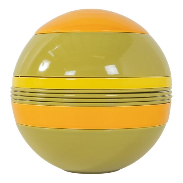 Space Age La Boule Modular Tableware from Villeroy & Boch, 1971, Set of 19 For Sale