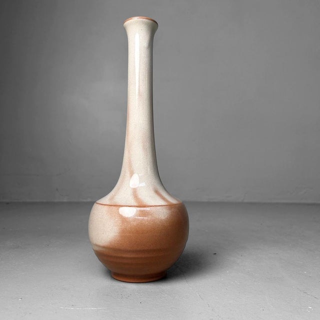Hagi-Yaki Ikebana Vase, 1970s For Sale - Image 14 of 14