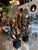 Pair Harry Balmer & Harold Weiss for Laurel Ribbon Brutalist Table Lamps For Sale - Image 11 of 12