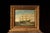 Textile Early 20th Century Ship at Sea | Large Format Framed Oil Painting, Signed For Sale - Image 7 of 7