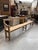 Benches with Backrests, Early 20th Century, Set of 2 For Sale - Image 4 of 13