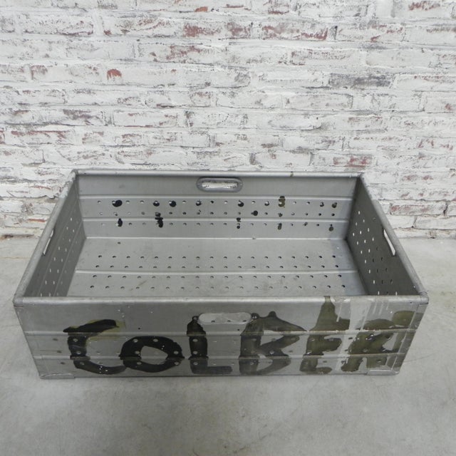 Vintage Industrial Aluminum Trunk, 1960s For Sale - Image 16 of 18